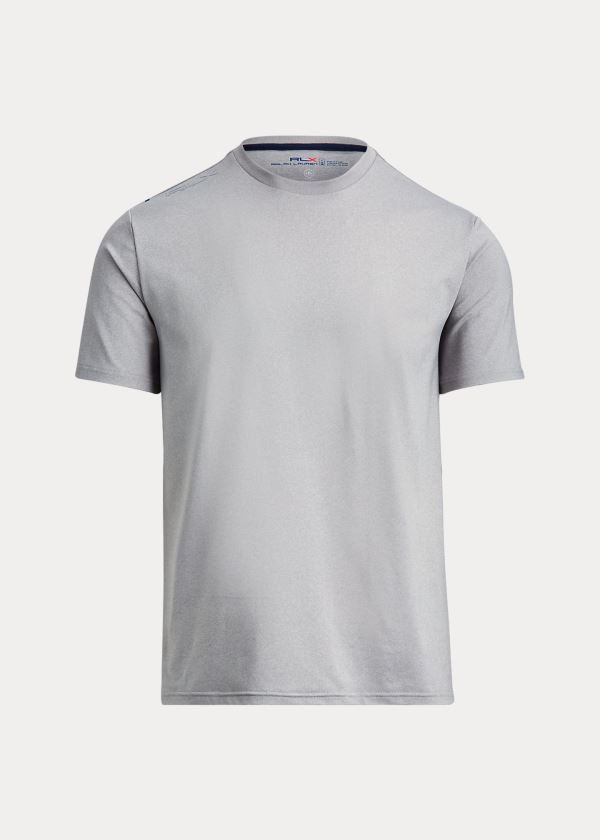 Koszulki Ralph Lauren Performance Jersey T-Shirt Męskie Szare | VNIP8556