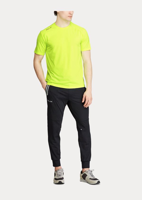 Koszulki Ralph Lauren Performance Jersey T-Shirt Męskie Zielone | TWYH0643