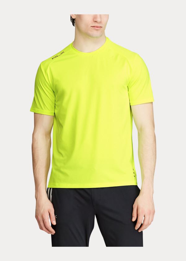 Koszulki Ralph Lauren Performance Jersey T-Shirt Męskie Zielone | TWYH0643