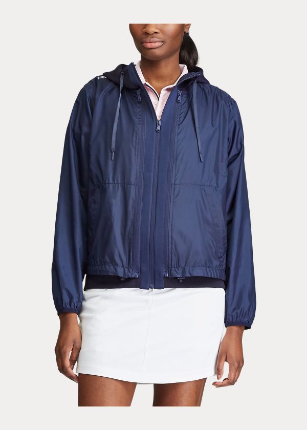 Kurtki Ralph Lauren 3-in-1 Golf Jacket Damskie Królewski Niebieski Granatowe | GXSO3676