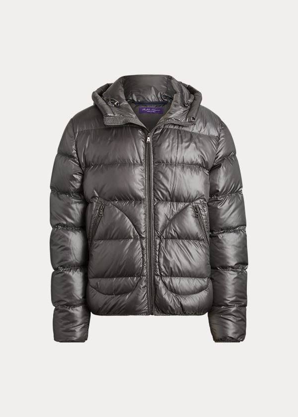 Kurtki Ralph Lauren Mackay Down Jacket Męskie Szare | GUQC1897