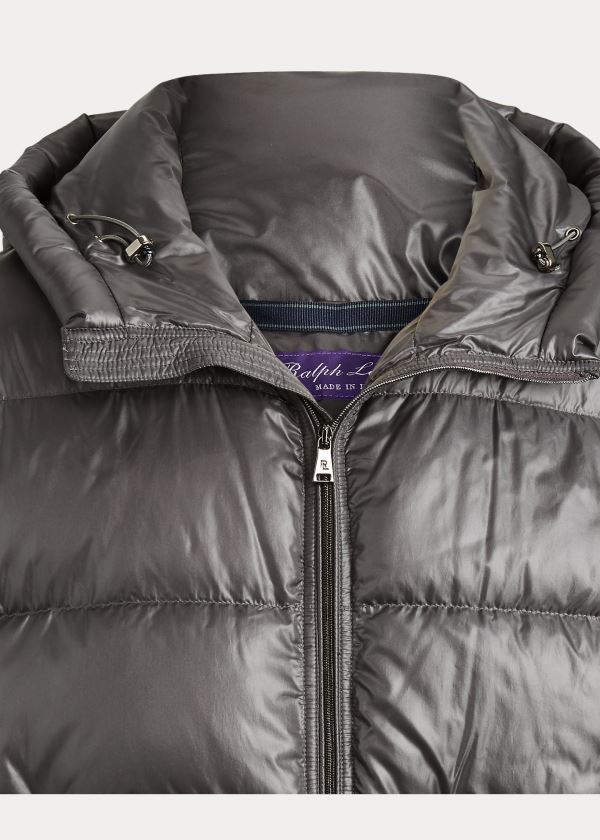 Kurtki Ralph Lauren Mackay Down Jacket Męskie Szare | GUQC1897