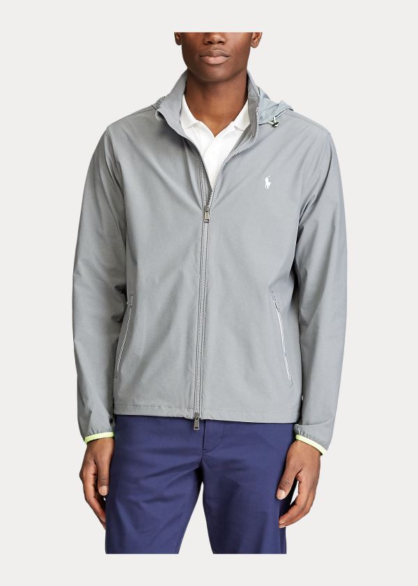 Kurtki Ralph Lauren Packable Stretch Jacket Męskie Szare | XNUH8992