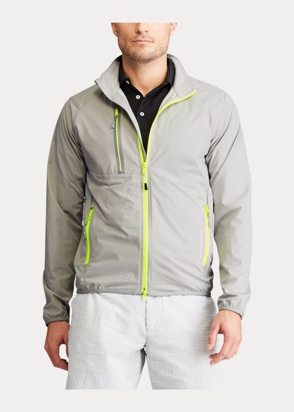 Kurtki Ralph Lauren Packable Windbreaker Męskie Szare | YPDL1602