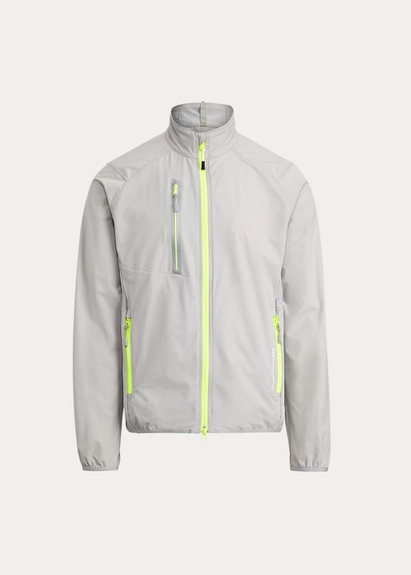 Kurtki Ralph Lauren Packable Windbreaker Męskie Szare | YPDL1602