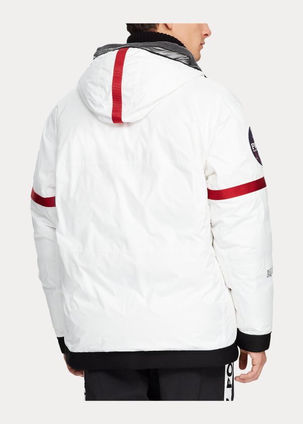 Kurtki Ralph Lauren Polo 11 Heated Jacket Męskie Białe | NYKX0833