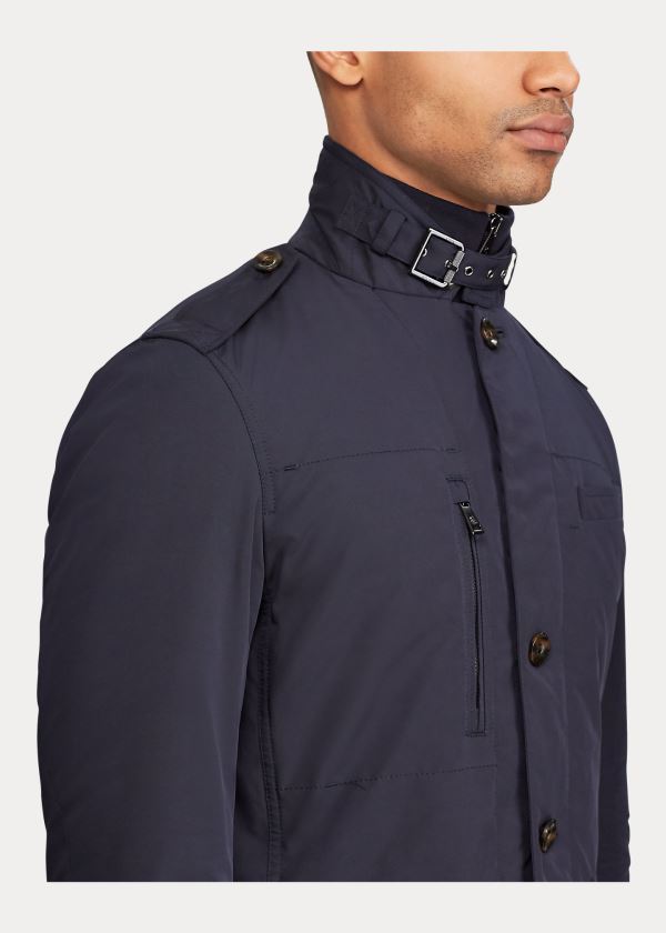 Kurtki Ralph Lauren RLX Down-Panel Jacket Męskie Granatowe | JSXC5489