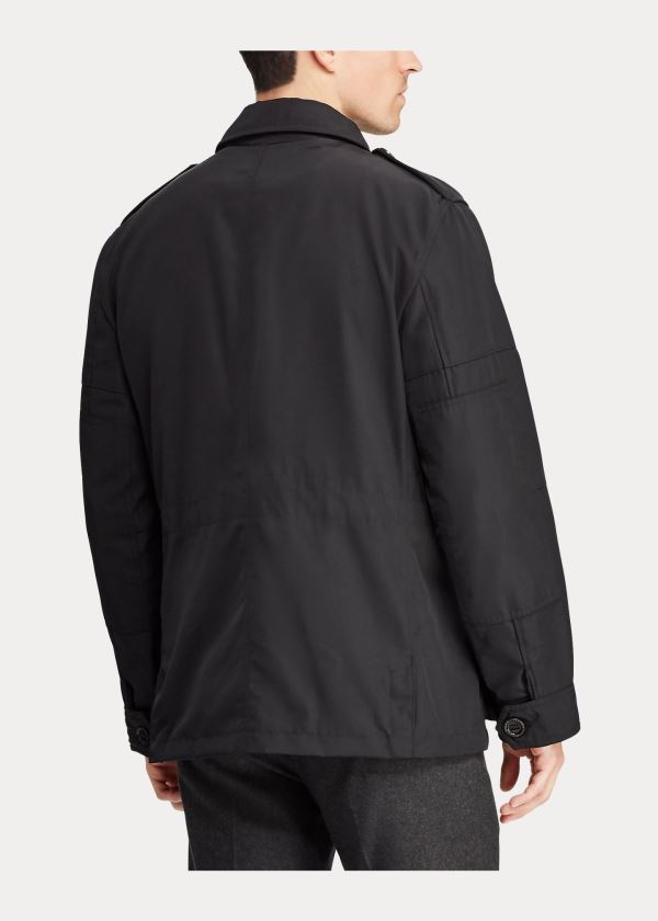 Kurtki Ralph Lauren RLX Field Jacket Męskie Czarne | DJEF9407