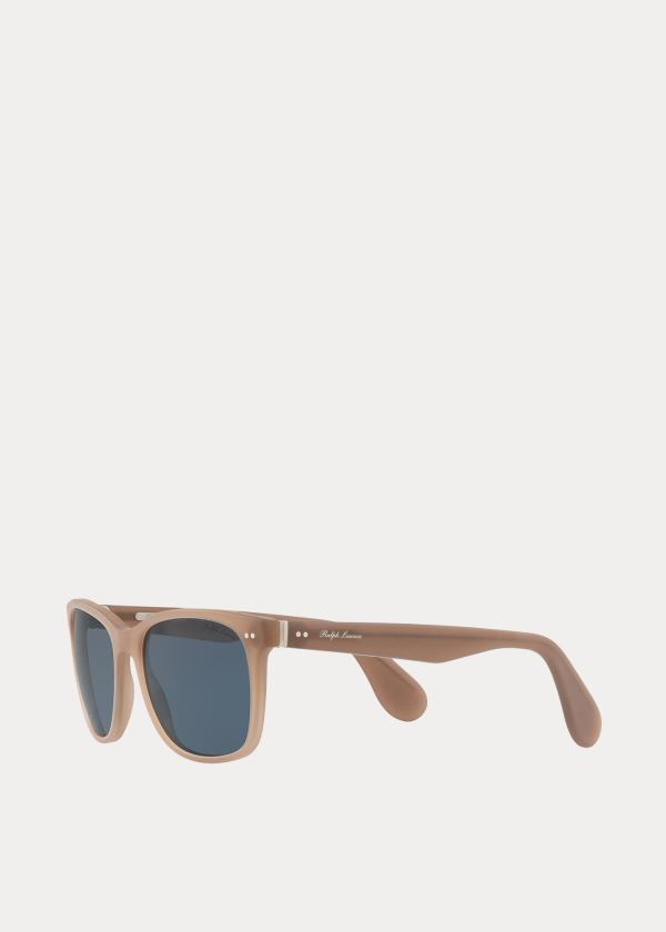 Okulary Przeciwsłoneczne Ralph Lauren Classic JL Sunglasses Męskie Granatowe Beżowe | TMXR3947