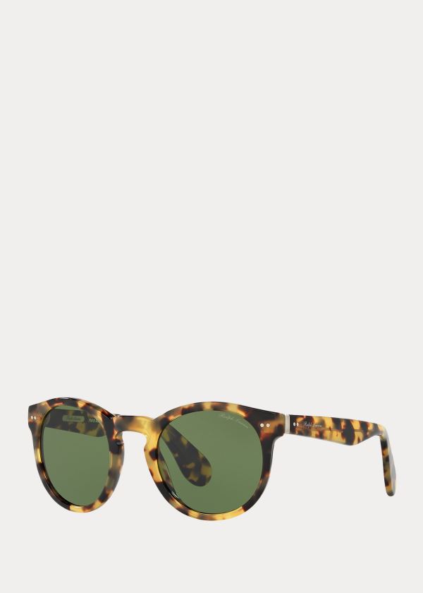 Okulary Przeciwsłoneczne Ralph Lauren The RL Bedford Sunglasses Męskie Zielone | PSLG9756