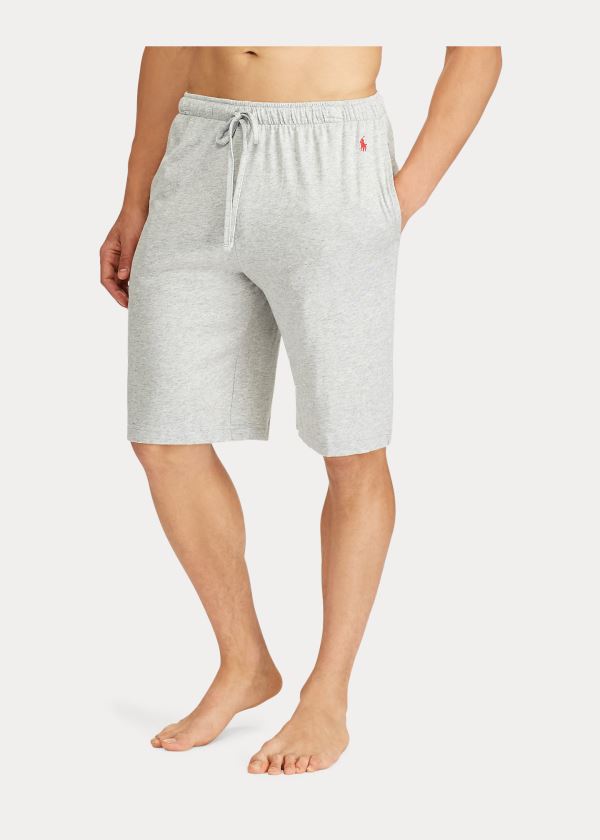 Piżama Ralph Lauren Supreme Comfort Sleep Short Męskie Szare | IPGS2524