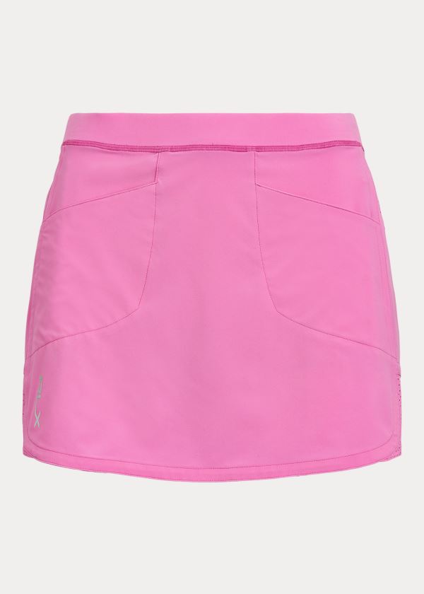 Spódnice Ralph Lauren Four-Way-Stretch Golf Skort Damskie Różowe | OUPY4790