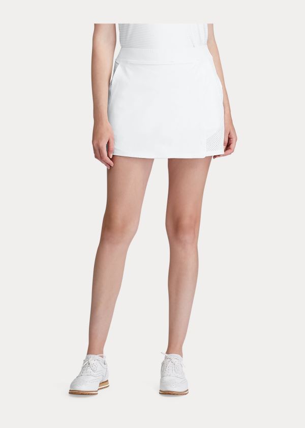 Spódnice Ralph Lauren Stretch Golf Skort Damskie Białe | SKUT7840