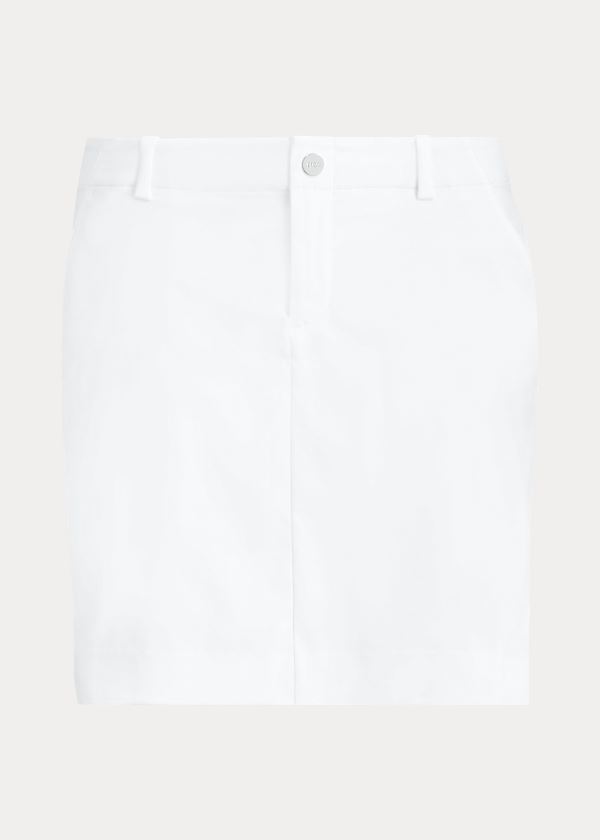 Spódnice Ralph Lauren Stretch Satin Golf Skort Damskie Białe | XFMG9869