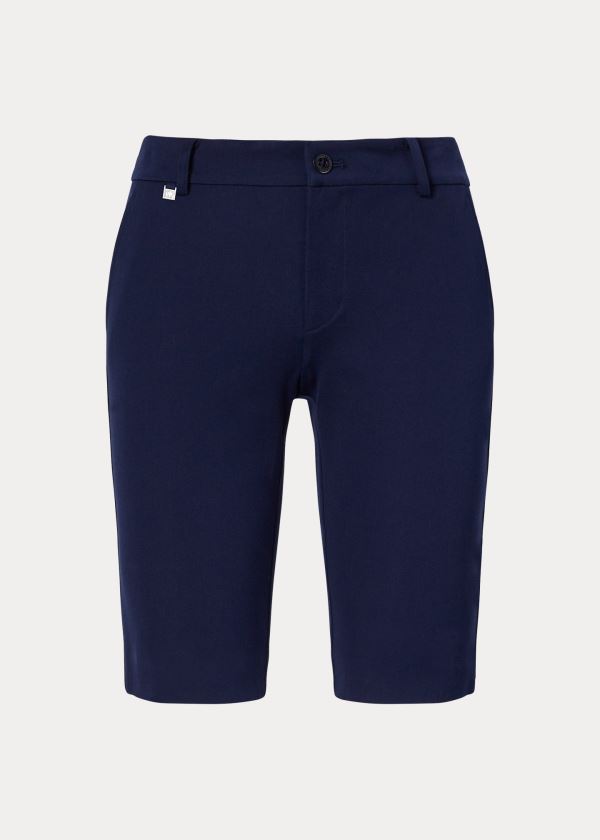 Spodenki Ralph Lauren Bi-Stretch Twill Short Damskie Granatowe | WYXN2340