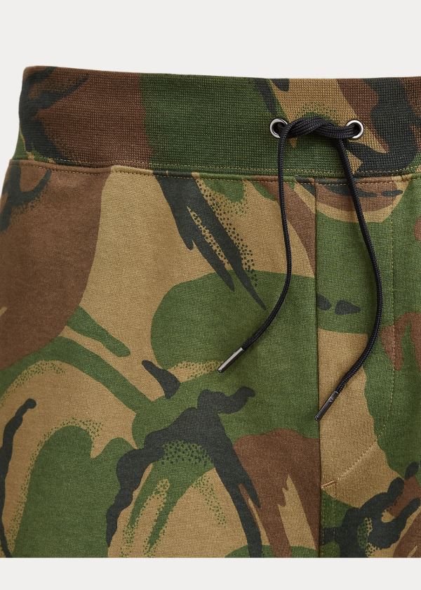 Spodenki Ralph Lauren Camo Double-Knit Cargo Short Męskie Camo | TDDE1380