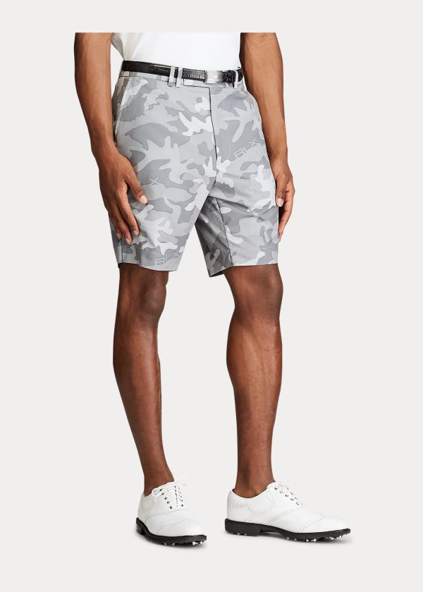 Spodenki Ralph Lauren Classic Fit Camo Stretch Short Męskie Szare Camo | YHWP9461