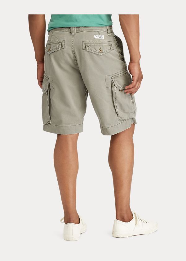 Spodenki Ralph Lauren Classic Fit Cargo Short Męskie Zielone | FRSC2642