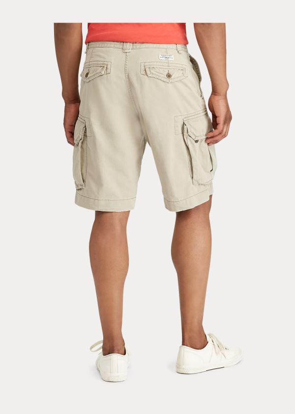 Spodenki Ralph Lauren Classic Fit Cargo Short Męskie Brązowe | FOSI1372