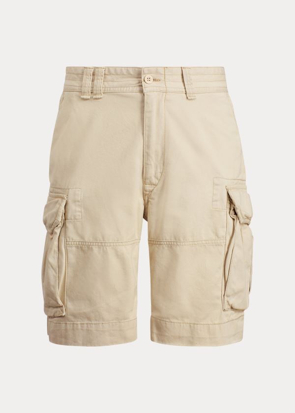 Spodenki Ralph Lauren Classic Fit Cargo Short Męskie Brązowe | FOSI1372