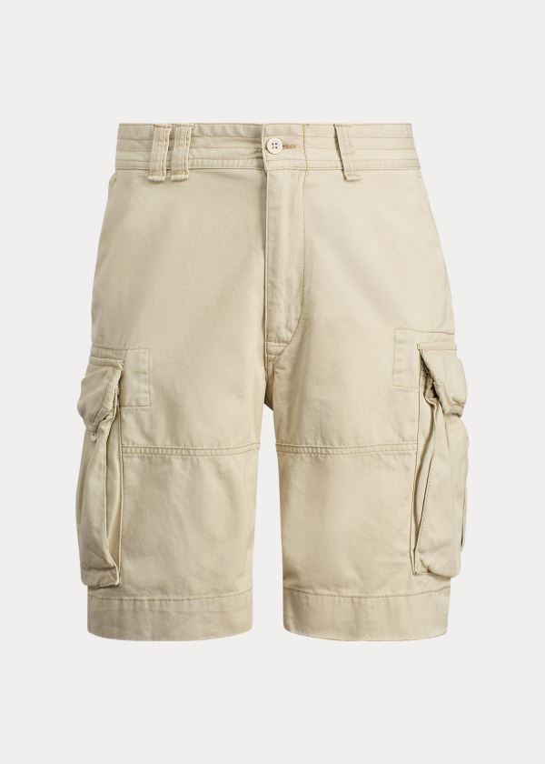 Spodenki Ralph Lauren Classic Fit Cargo Short Męskie Brązowe | MGAJ3042