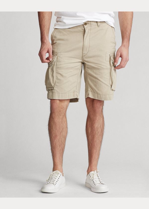 Spodenki Ralph Lauren Classic Fit Cargo Short Męskie Brązowe | MGAJ3042