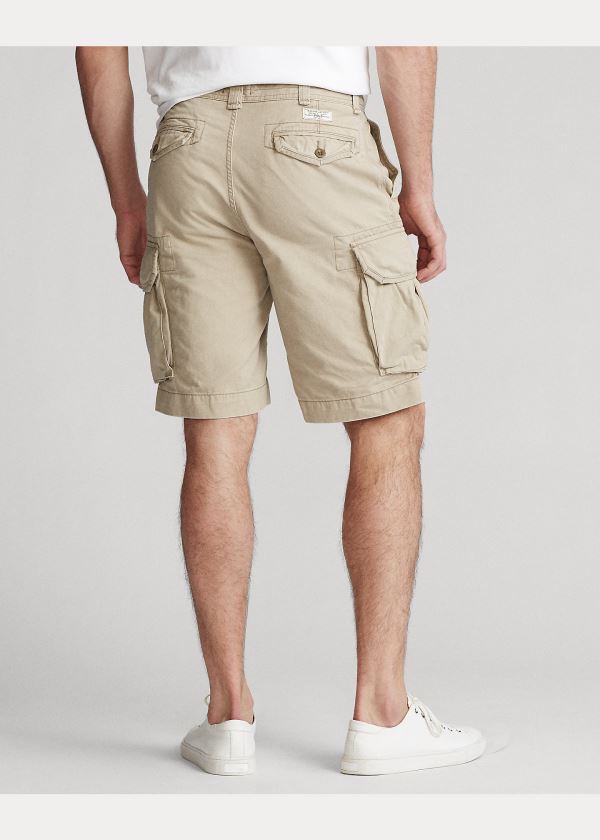 Spodenki Ralph Lauren Classic Fit Cargo Short Męskie Brązowe | MGAJ3042