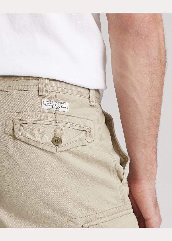 Spodenki Ralph Lauren Classic Fit Cargo Short Męskie Brązowe | MGAJ3042