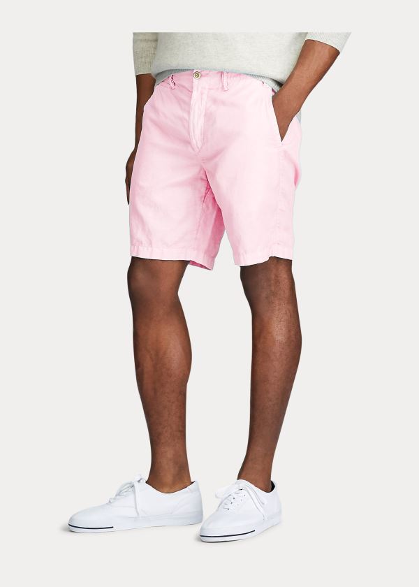 Spodenki Ralph Lauren Classic Fit Chino Short Męskie Różowe | YLAM7230