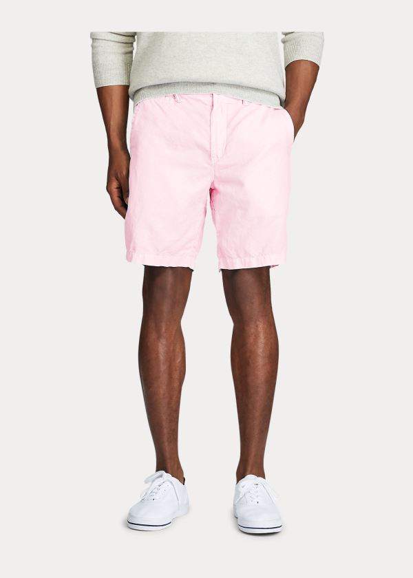 Spodenki Ralph Lauren Classic Fit Chino Short Męskie Różowe | YLAM7230