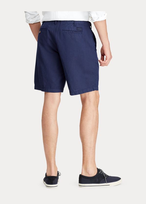 Spodenki Ralph Lauren Classic Fit Chino Short Męskie Granatowe | NJOM6310