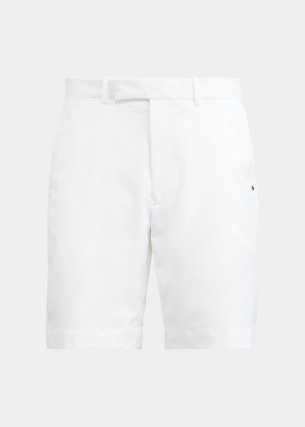 Spodenki Ralph Lauren Classic Fit Performance Short Męskie Białe | EQSB9527