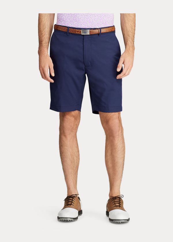 Spodenki Ralph Lauren Classic Fit Performance Short Męskie Granatowe | ISVA6797