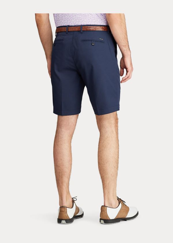 Spodenki Ralph Lauren Classic Fit Performance Short Męskie Granatowe | ISVA6797