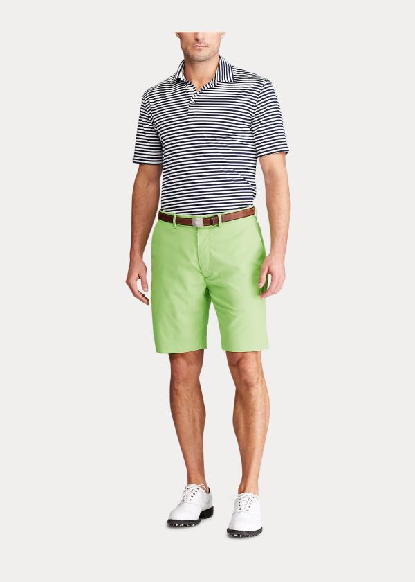 Spodenki Ralph Lauren Classic Fit Performance Short Męskie Zielone | FCGF5803