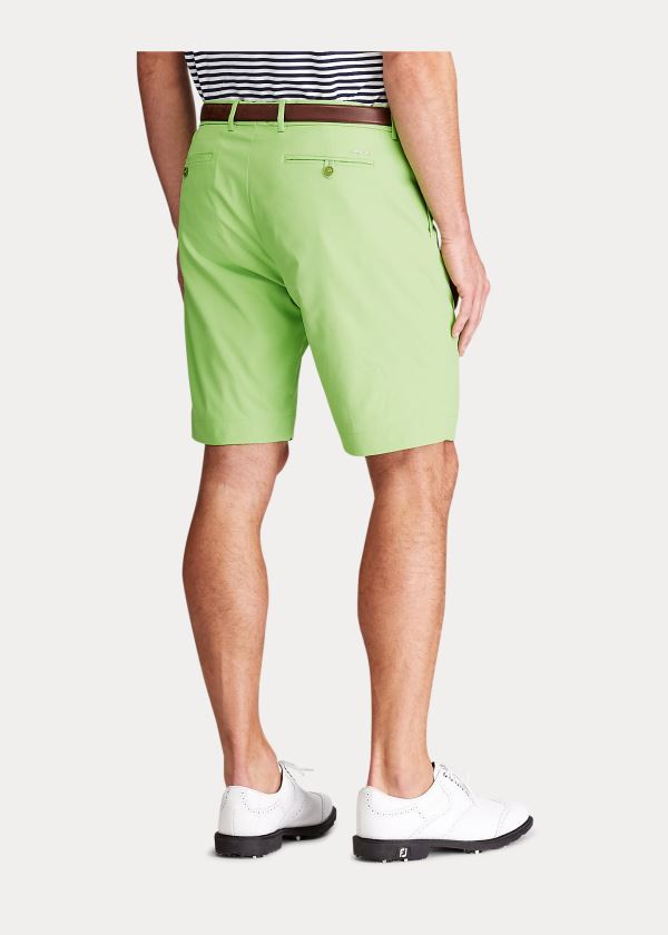 Spodenki Ralph Lauren Classic Fit Performance Short Męskie Zielone | FCGF5803