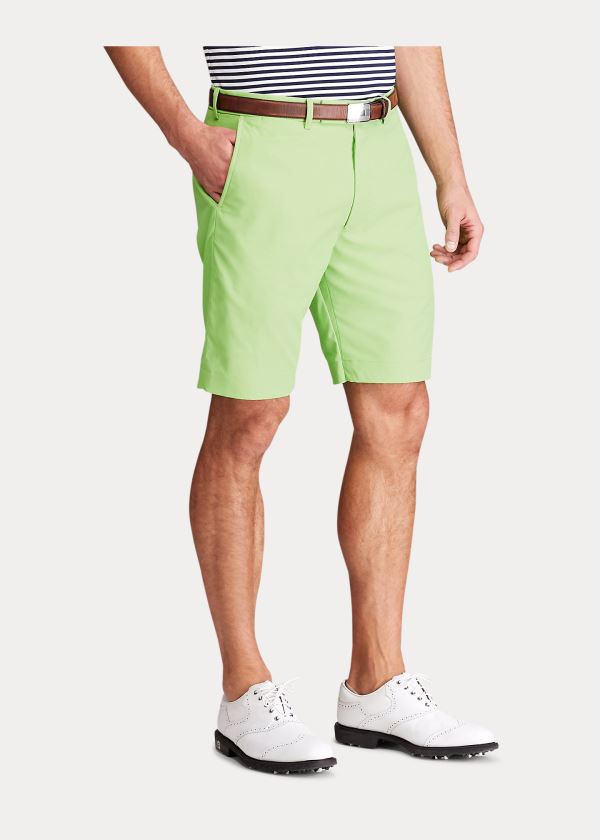 Spodenki Ralph Lauren Classic Fit Performance Short Męskie Zielone | FCGF5803