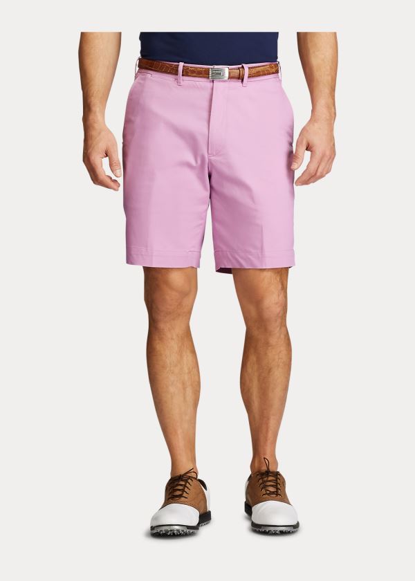 Spodenki Ralph Lauren Classic Fit Performance Short Męskie Fioletowe | CTLD5606