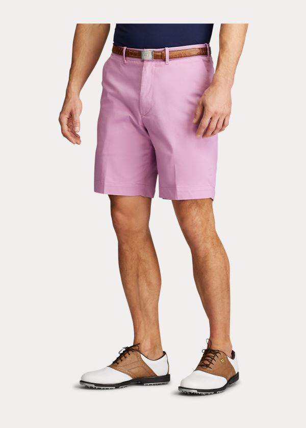 Spodenki Ralph Lauren Classic Fit Performance Short Męskie Fioletowe | CTLD5606