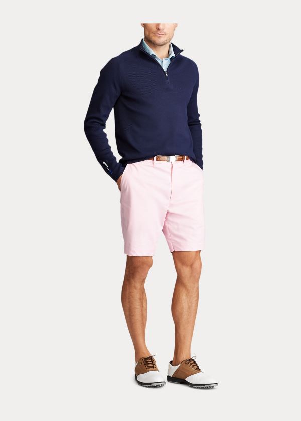 Spodenki Ralph Lauren Classic Fit Performance Short Męskie Głęboka Różowe | PDPI6968