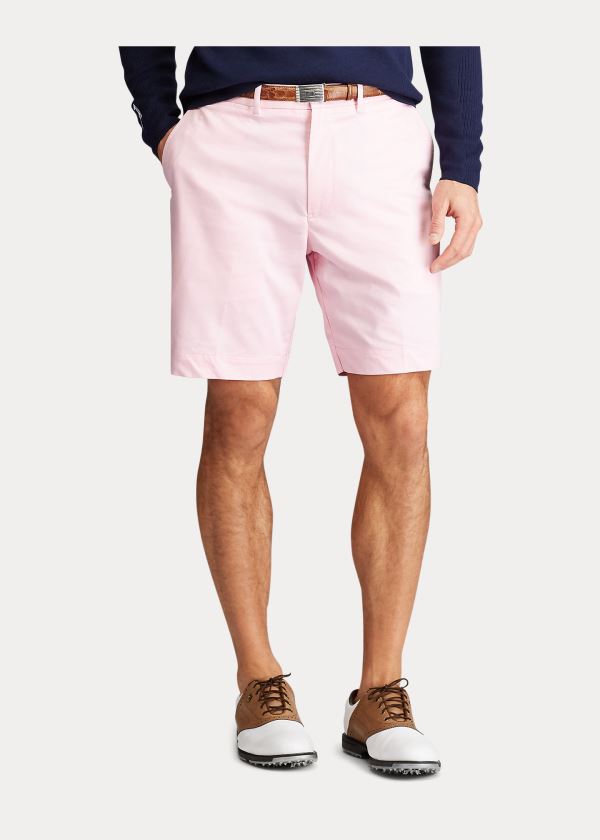 Spodenki Ralph Lauren Classic Fit Performance Short Męskie Głęboka Różowe | PDPI6968