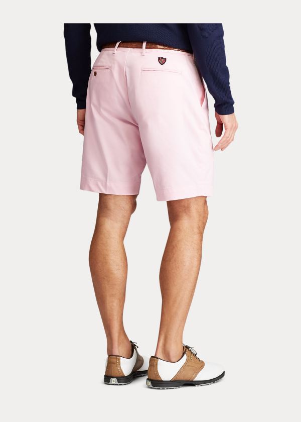 Spodenki Ralph Lauren Classic Fit Performance Short Męskie Głęboka Różowe | PDPI6968