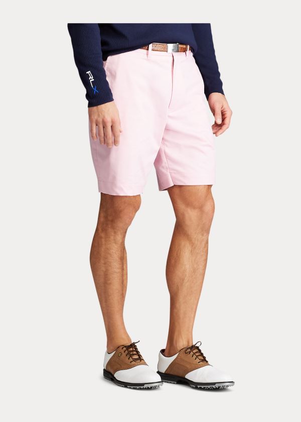 Spodenki Ralph Lauren Classic Fit Performance Short Męskie Głęboka Różowe | PDPI6968