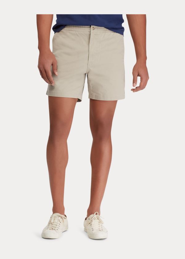 Spodenki Ralph Lauren Classic Fit Polo Prepster Męskie Khaki | HNSH7458