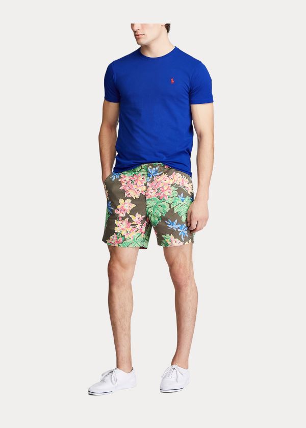 Spodenki Ralph Lauren Classic Tropical Polo Prepster Męskie Kolorowe | DUHG6788