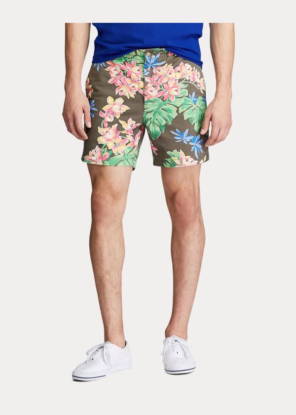 Spodenki Ralph Lauren Classic Tropical Polo Prepster Męskie Kolorowe | FYSY1465