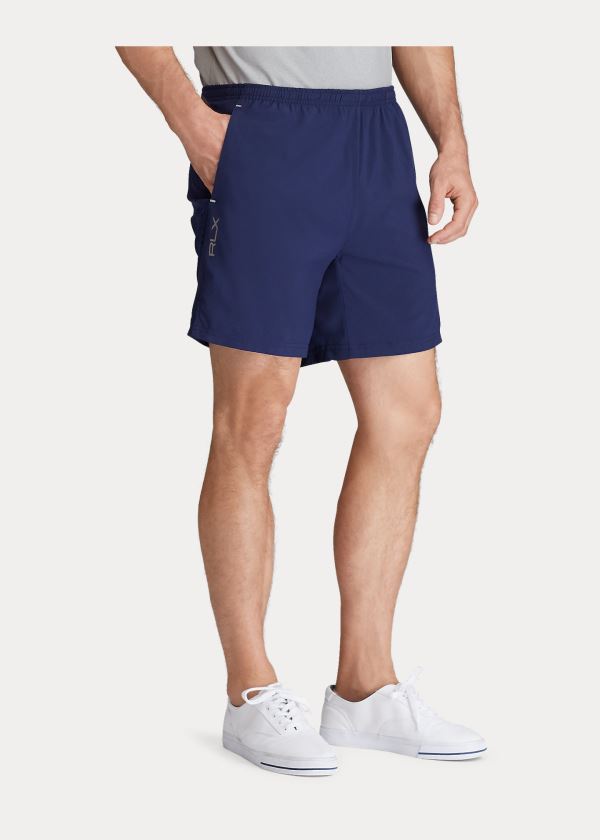 Spodenki Ralph Lauren Compression-Lined Short Męskie Granatowe | DAXN3279