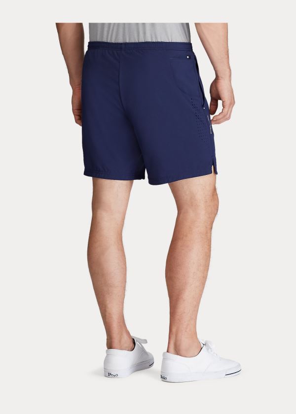 Spodenki Ralph Lauren Compression-Lined Short Męskie Granatowe | DAXN3279