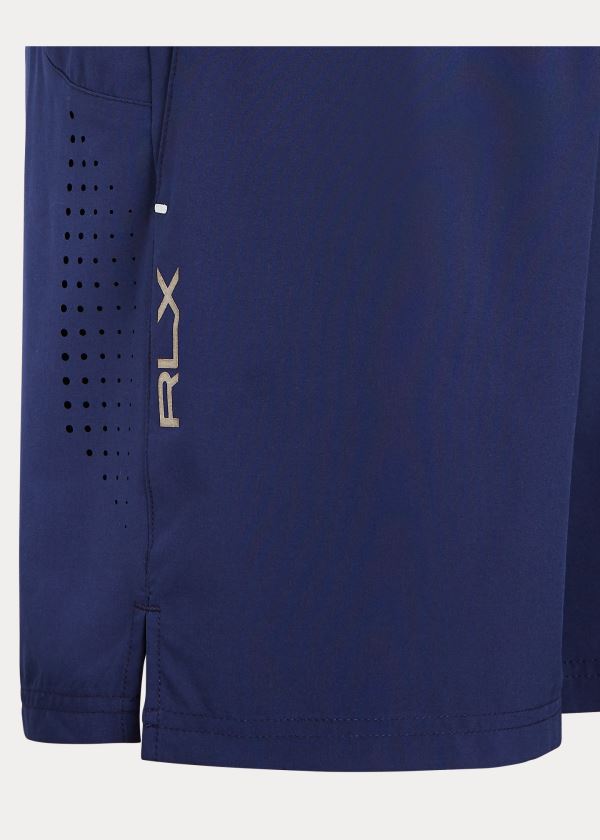 Spodenki Ralph Lauren Compression-Lined Short Męskie Granatowe | DAXN3279