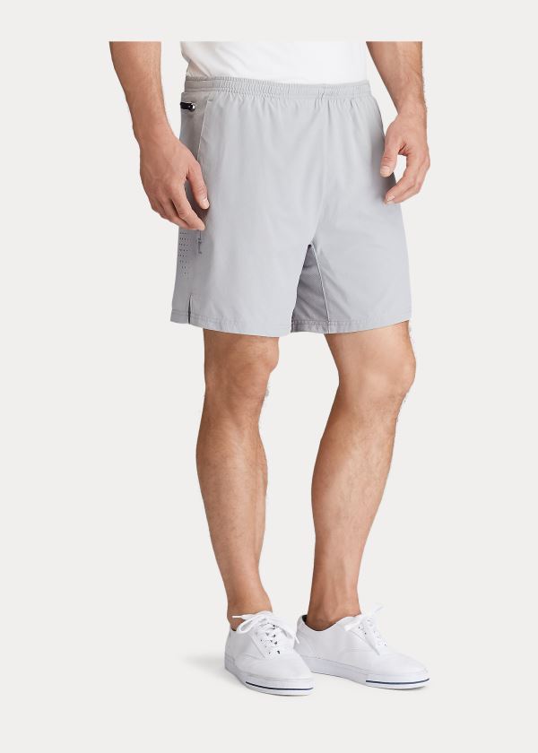 Spodenki Ralph Lauren Compression-Lined Short Męskie Szare | VPAZ9627